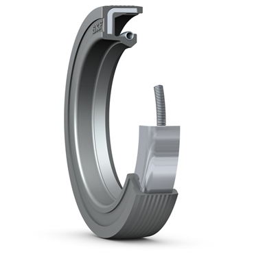 Rubber Covered Single Lip Shaft Seal with Spring